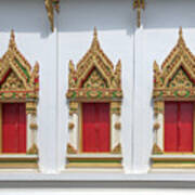 Wat Pradoem Phra Ubosot Windows Dthcp0086 Poster