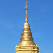 Wat Si Chum Phra That Chedi Pinnacle Dthlu0129 Poster
