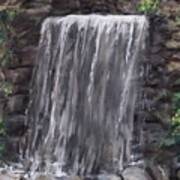 Waterfall At Longfellow's Gristmill Poster