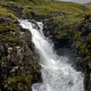 Waterfall In Isle Of Skye Poster