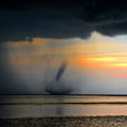 Waterspout Panoramic Poster