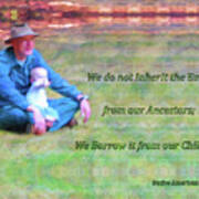 We Do Not Inherit The Earth - V3 Poster