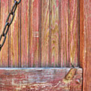 Weathered Barn Door- Photography Poster