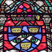 Weavers Stained Glass Poster