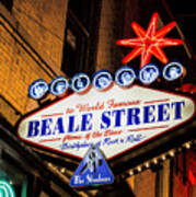 Welcome To Beale Street Poster