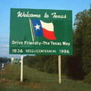 Welcome To Texas Poster
