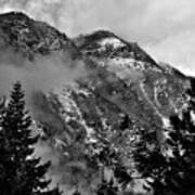 Wenatchee National Forest Black And White 2 Poster
