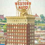 Western Auto Poster