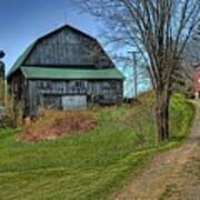 Western Pennsylvania Country Barn Poster