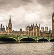 Westminster Bridge London Poster
