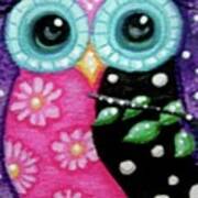 Whimsical Owl Poster