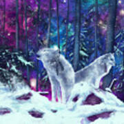 White Wolves Poster