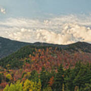 Whiteface Mountain In Autumn Poster