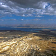 Wide View From Masada Poster