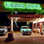 Wigwam Motel Poster