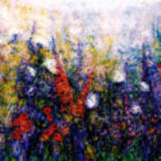 Wild Meadow Flowers Poster