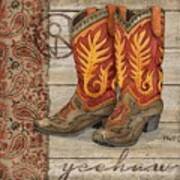 Wild West Boots I Poster