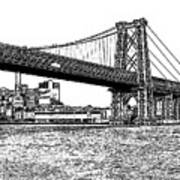 Williamsburg Bridge 1.1 - New York Poster
