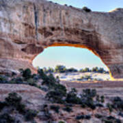 Wilson Arch In The Morning Poster