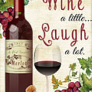 Wine And Laugh-jp3566 Poster