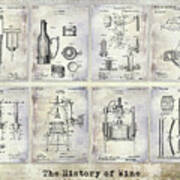 Wine History Patents Poster