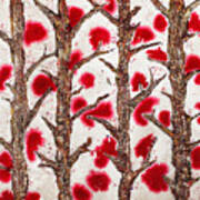 Winter Cherries Poster