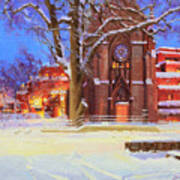 Winter Lorreto Chapel Poster