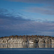 Winter On Taunton Bay Poster