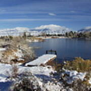 Winter Pond Poster