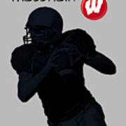 Wisconsin Football Poster