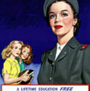 Ww2 Us Cadet Nurse Corps Poster