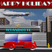 Wyandotte Happy Holidays Poster