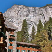 Yosemite Ahwahnee Hotel Poster