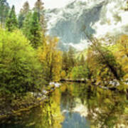 Yosemite - Merced River In Autumn Poster