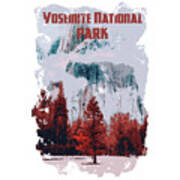 Yosemite National Park - Unique Panorama Poster
