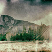 Yosemite Valley Half Dome Collodion Poster