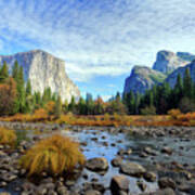 Yosemite Valley View Poster
