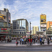Young-dundas Square In Toronto Canada Poster