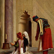 Young Greeks In The Mosque, 1865 Poster