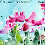 Your Word O Lord Poster
