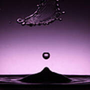 Zen Balance. Water Splash Poster