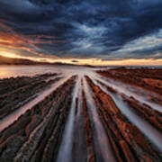 Zumaia Flysch 6 Poster