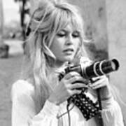 Bardot During 'viva Maria' Shoot #1 Poster