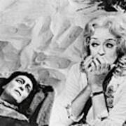 Bette Davis And Joan Crawford In What Ever Happened To Baby Jane? -1962-. Poster