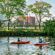 Charles River Esplanade, Boston, Ma #1 Poster