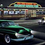 Diners And Cars Ii #1 Poster