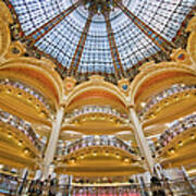 Dome And Balconies Of Galeries #1 Poster