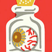 Eyeball In A Jar #1 Poster