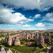 Famous Love Valley In Cappadocia #1 Poster