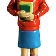 Figurine Of A Student #1 Poster